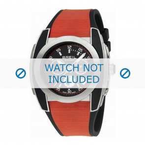 Breil horlogeband BW0376 Rubber Rood