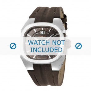 Horlogeband Breil BW0416 / F260053655 Leder Donkerbruin 17mm