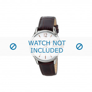 Breil horlogeband TW1556 / F660015413 Leder Bruin 19mm + bruin stiksel