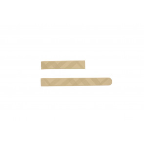 Burberry horlogeband BU1051 Leather Antima 7177992 Leder Beige 14mm
