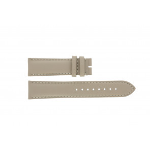 Horlogeband Burberry BU9010 / BU9022 / BU1772 / BU9010 / BU9023 / BU9024 Leder Beige 20mm