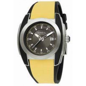 Breil horlogeband  BW0370 Rubber Zwart 28mm