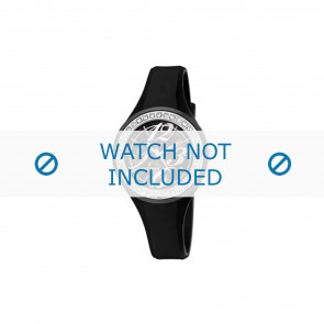 Horlogeband Calypso K5567-3 Rubber Zwart 16mm