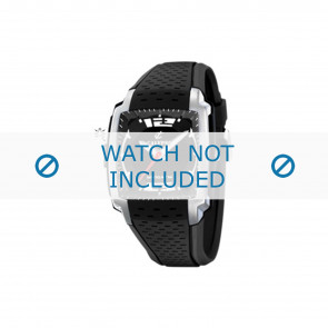 Horlogeband Calypso K5537 Kunststof/Plastic Zwart 21mm