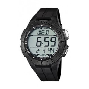 Horlogeband Calypso K5607-6 Kunststof/Plastic Zwart