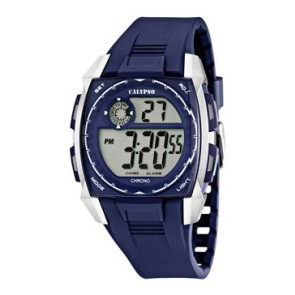 Horlogeband Calypso K5619-5 Rubber Blauw 23mm