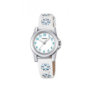 Horlogeband Calypso K5712/4 Leder Wit 14mm