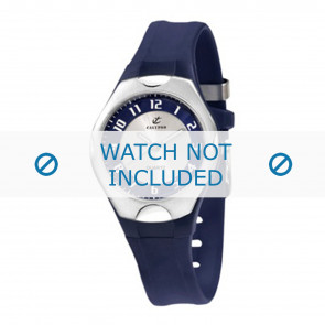 Calypso horlogeband K5162-4 Rubber Blauw