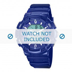 Horlogeband Calypso K5579-4 Kunststof/Plastic Blauw 20mm