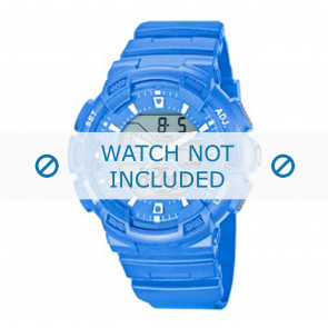 Horlogeband Calypso K5579-7 Rubber Lichtblauw 20mm
