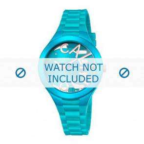 Horlogeband Calypso K5678-4 Kunststof/Plastic Lichtblauw 13mm