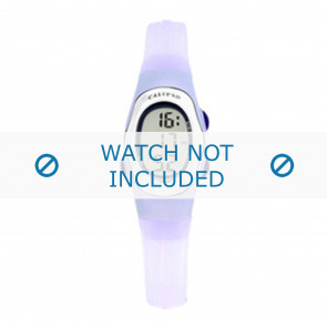 Calypso horlogeband K6018-2 Rubber Violet