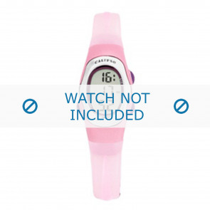 Calypso horlogeband K6018-8 Rubber Roze
