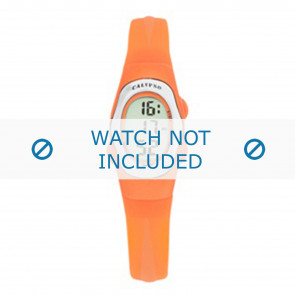 Calypso horlogeband K6018-A Rubber Oranje