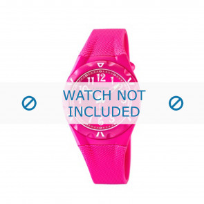 Calypso horlogeband K6064-5 Rubber Roze