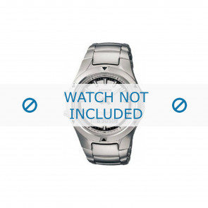 Casio horlogeband Casio EFA-126 / 10260343 Staal Zilver