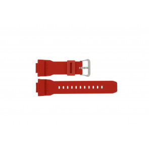 Casio horlogeband G-7900A-4 / 10332099 Rubber Rood 16mm