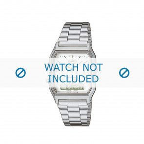 Horlogeband Casio AQ-230A-7DMQYES / AQ-230A-7DMQY / 70640587 Staal 18mm