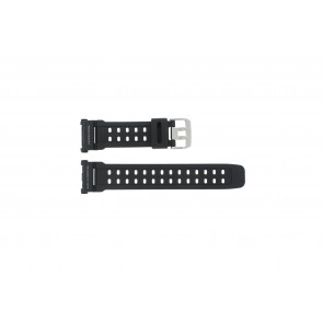 Casio horlogeband G-9000-1  Silicoon Zwart 27mm 