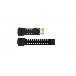 Horlogeband Casio GA-110GB / GA-710GB / 10391028 Rubber Zwart 15mm
