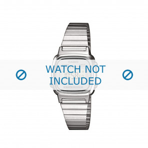 Horlogeband Casio 7EF-LA670WEA / 10334580 Staal 13mm