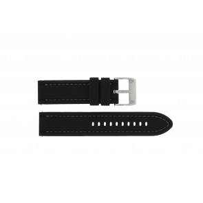 Horlogeband Fossil CH2573 Rubber Zwart 22mm