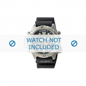Citizen horlogeband AL0020-07E / 59-L7331 / AL0020 Rubber Zwart 19mm