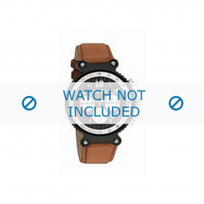 Horlogeband Dolce & Gabbana DW0304 Leder Bruin 22mm