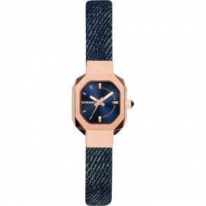 Horlogeband Diesel DZ5569 Textiel Blauw 7mm