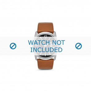 Horlogeband Diesel DZ1617 Leder Cognac 27mm