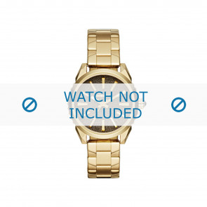 Diesel horlogeband DZ5474 Staal Doublé 18mm