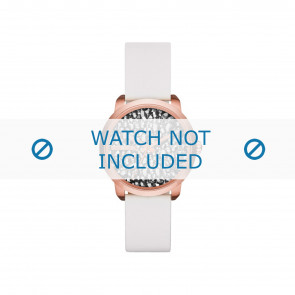 Diesel horlogeband DZ5551 Leder Wit