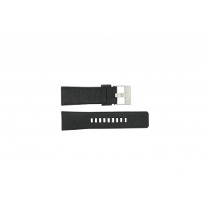 Diesel horlogeband DZ1207 Leder Zwart 26mm