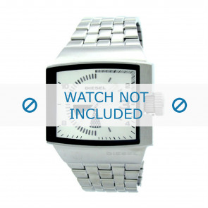 Diesel horlogeband DZ1284 Staal Zilver 30mm