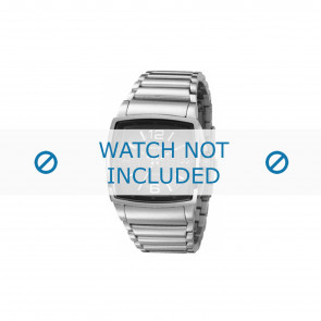 Diesel horlogeband DZ1306 Roestvrij staal (RVS) Zilver 28mm