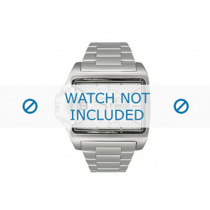 Diesel horlogeband DZ1315 Roestvrij staal (RVS) Zilver 29mm
