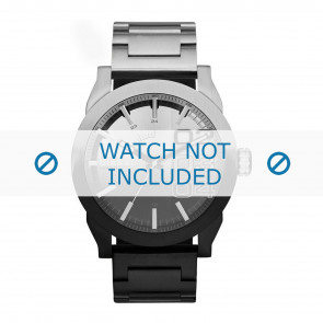 Diesel horlogeband DZ1679 Roestvrij staal (RVS) Bi-Color 24mm