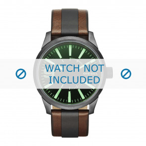 Diesel horlogeband DZ1765 Leder Bruin 24mm