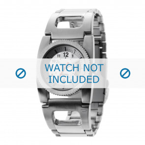 Diesel horlogeband DZ4094 Roestvrij staal (RVS) Zilver 22mm