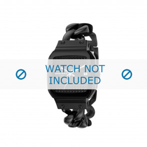 Diesel horlogeband DZ5181 Staal Zwart 23mm