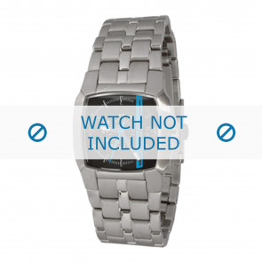 Diesel horlogeband DZ5204 Roestvrij staal (RVS) Zilver 21mm