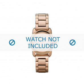 Diesel horlogeband DZ5243 Roestvrij staal (RVS) Rosé 16mm