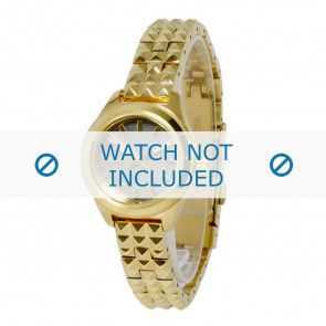 Diesel horlogeband DZ5411 Roestvrij staal (RVS) Goud 10mm