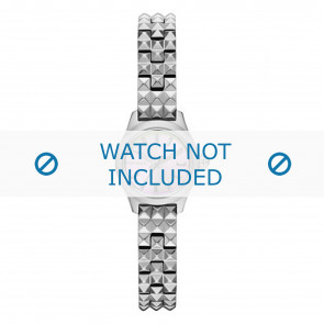 Diesel horlogeband DZ5413 Roestvrij staal (RVS) Zilver 10mm