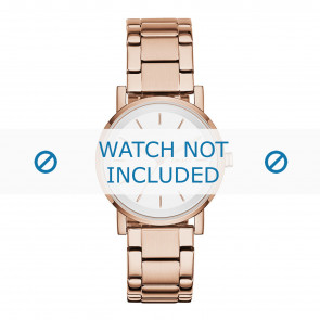 Horlogeband DKNY NY2344 Staal Rosé 18mm