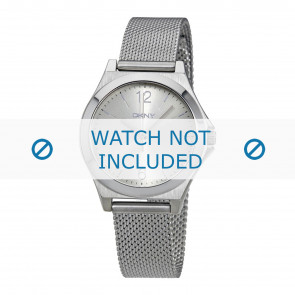 DKNY horlogeband NY2488 Staal Zilver 8mm