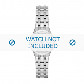 DKNY horlogeband NY2490 Staal Zilver 14mm