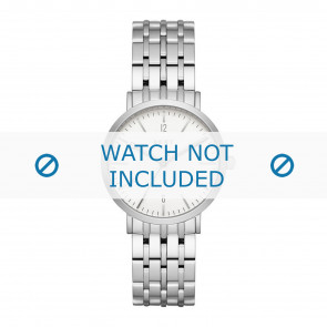 DKNY horlogeband NY2502 Staal Zilver 18mm