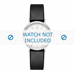 Horlogeband DKNY NY2506 Leder Zwart 18mm