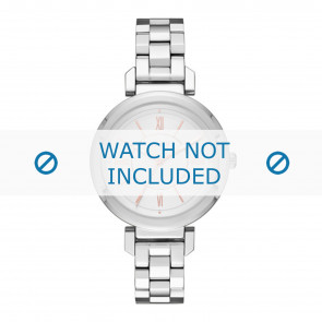DKNY horlogeband NY2582 Staal Zilver